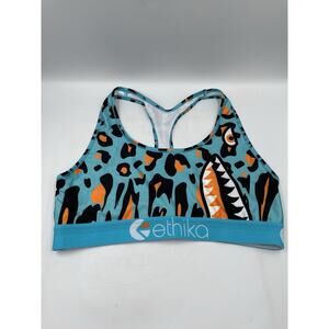 Ethika Women's Bomber Punk Sports Bra Size X-Large